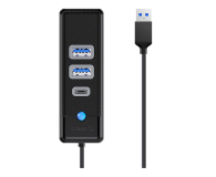 Orico Hub USB-A 2x USB 3.1 + USB-C PWC2U-U3-015-BK-EP - 1283950 - zdjęcie 2